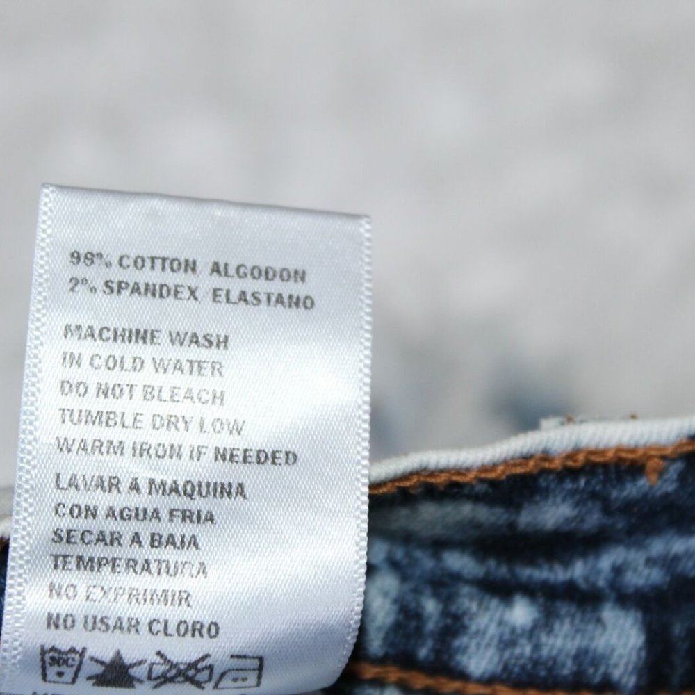 KanCan High Rise Distressed Jean Shorts HW7856 - Picture 8 of 8